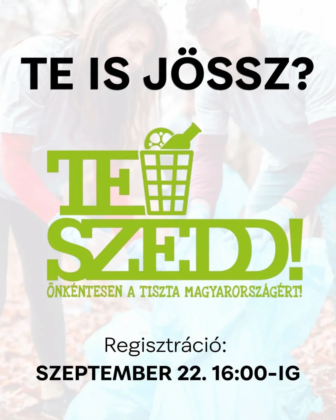 Már lehet regisztrálni a TeSzedd! önkéntes hulladékszedési akcióra