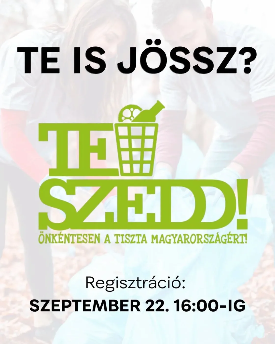 Már lehet regisztrálni a TeSzedd! önkéntes szemétszedési akcióra