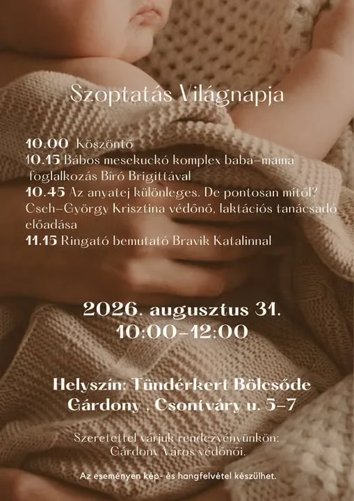Szoptatás Világnapja